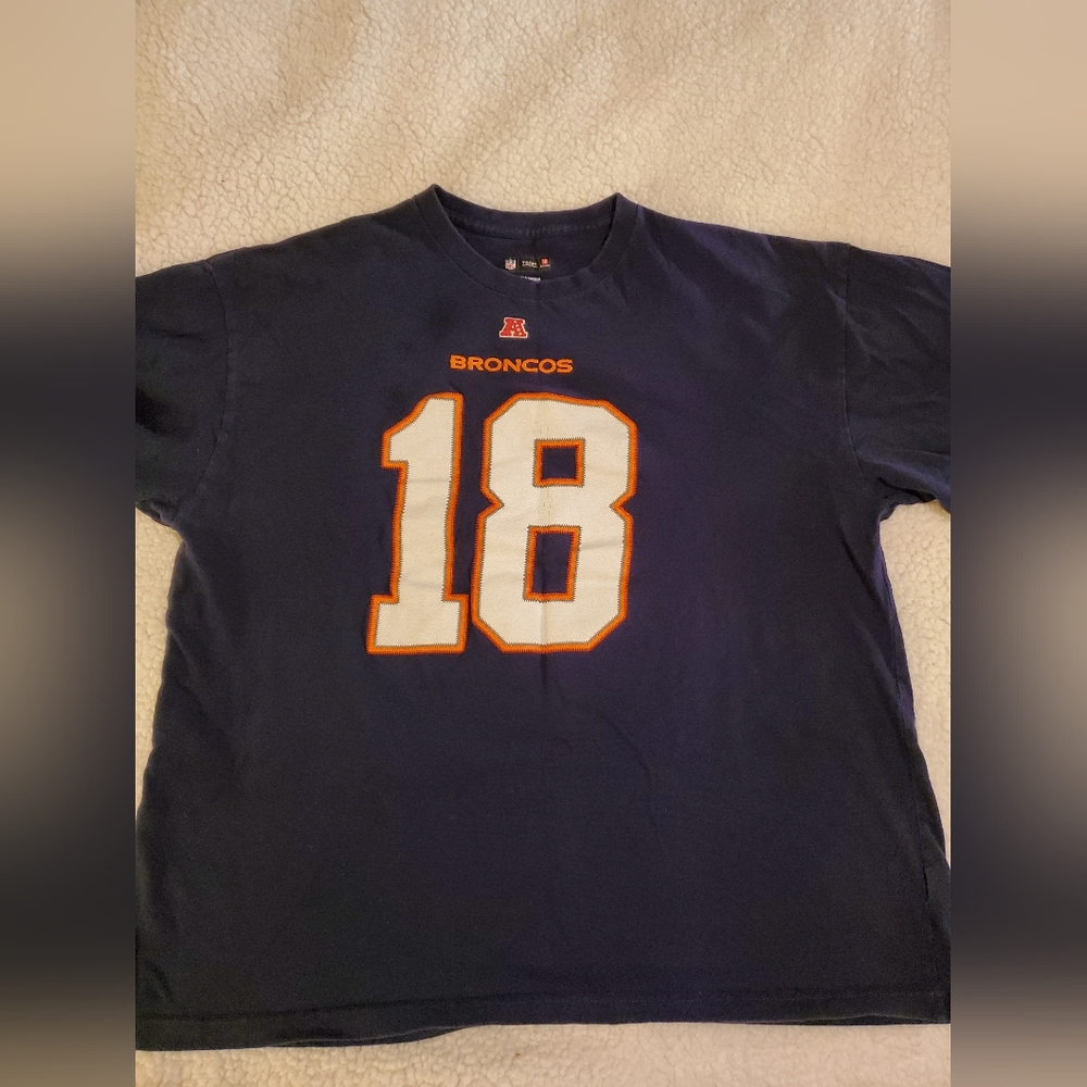 NFL broncos Peyton Manning Size 2xl Tshirt